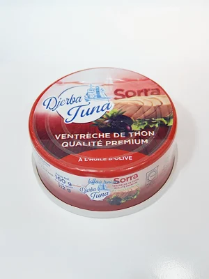 Thon-Djerba-Ventreche-de-thon-160g-premium-huile-olive-1 Ventreche de thon premium de Djerba - huile d’olive 160g