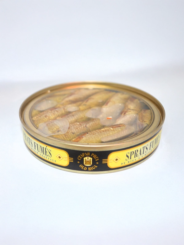Sprats fumés de Riga à l’huile végétale – OLD RIGA – 120g